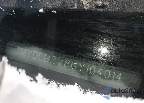 2016 Scion Ia z USA, uszkodzony, nr VIN 3MYDLBZV8GY104014